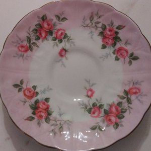 Two /Aynsley England Valentine  Demi Tasse Saucer  ( Two)Teddy Bear Tea Party